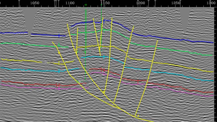 Interpretación sísmica y modelamiento estructural