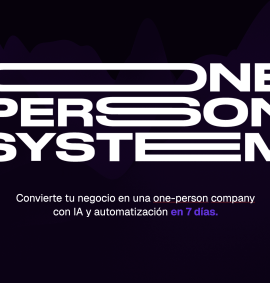 One Person System